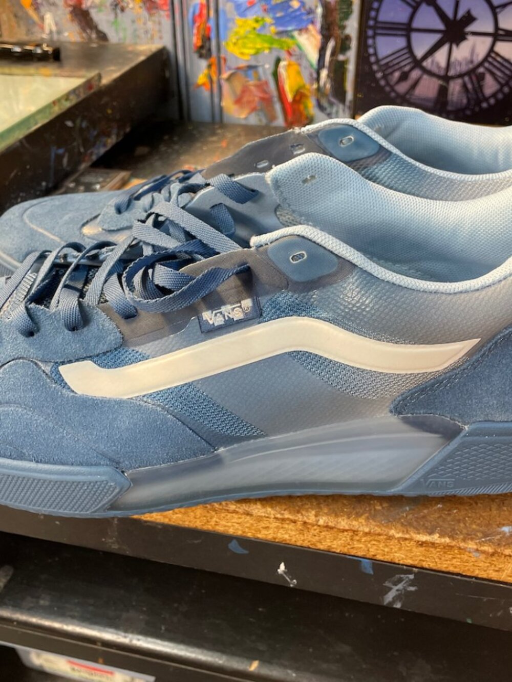 Vans Skate Ave 2.0 Fade Estate Blue Size US 11.5 Men New VN000DA18DX Sneakers